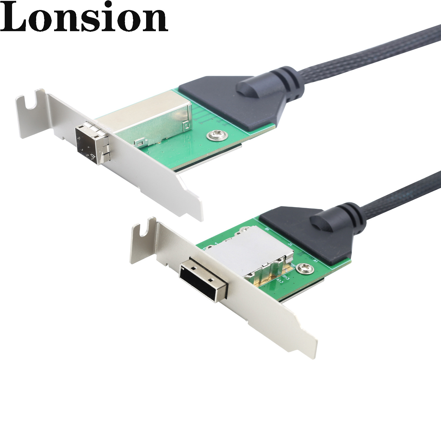 Mini SAS HD SFF-8088母转SAS HD 8644母服务器叠加高速转换线