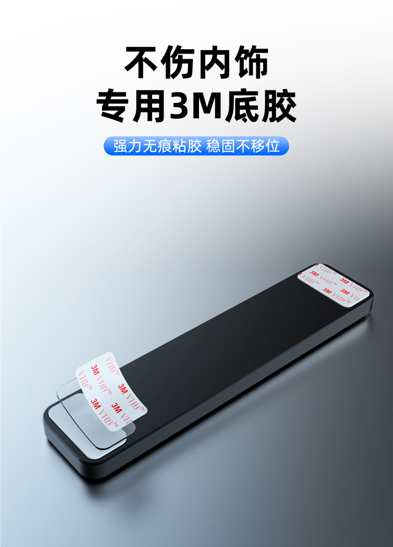 New Dual-Number Temporary Parking Sign, Car Moving Number Plate, Creative Hidden Temporary Parking Sign, Car Accessory