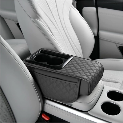 New Car Armrest Box: Armrest box - star-pattern-gray