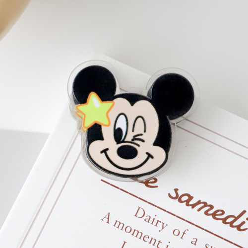2 Yuan Store Small Gift Wholesale Snack Note Clip Sealing Clip High-End PP Clip Instagram Girl Student Cute Cartoon