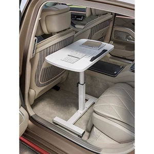 Foldable car table, suitable for the front and rear seats, can be used as a dining table, laptop desk, or computer desk for office work