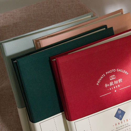 Qingheji private collection photo studio photo album diy commemorative album self-adhesive laminated family photo storage album wholesale