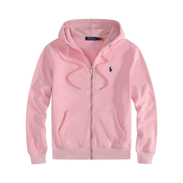 Fuchsia sweatshirt with zipper, washing powder