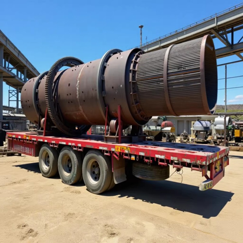 供应矿山砂石河道泥石圆滚筒泥石水洗机转筒洗石机泥石分离机