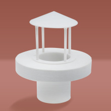 造雾器浮标假山雾化仓起雾器雾化头浮漂鱼缸雾化器塑料单头漂浮