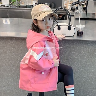 Girls' 3-in-1 Jacket Coat Autumn/Winter 2024 New Stylish Baby Girl Quilted Thickened Children's Winter Style