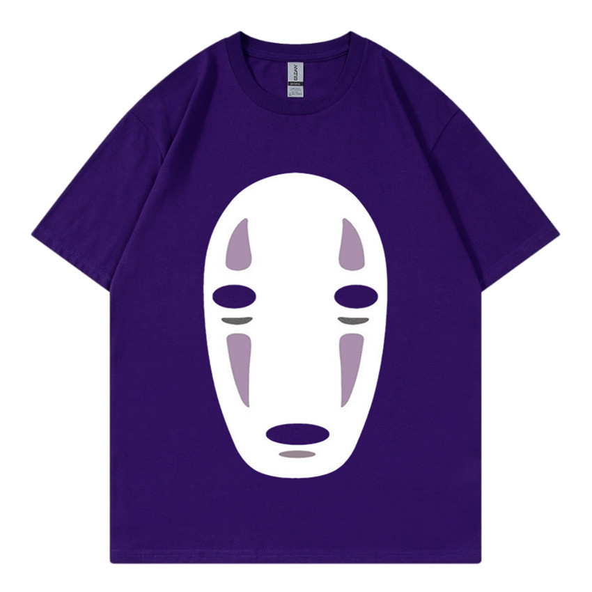 Primavera/Estate Nuova T-shirt da uomo senza volto Sciolto Coal Ball Lettera Manica corta Unisex Manica corta da uomo T_voghion.com