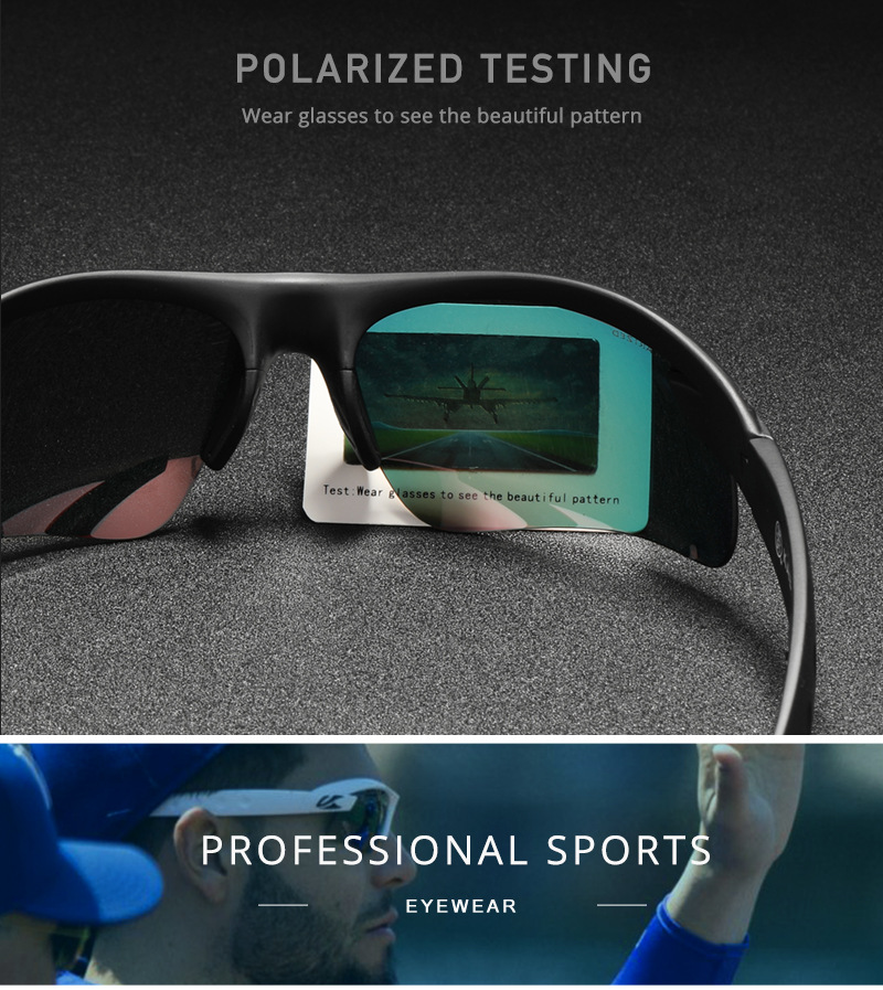 BLS Polarized Sports Sunglasses - High-Quality, Cool Design
