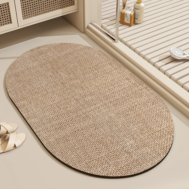 베이지 패턴 타원형 새로운 업그레이드 항균 규조류 진흙