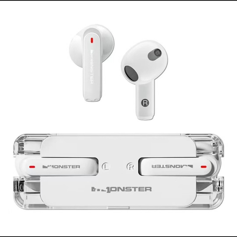 新しいクロスボーダー XKT-08 セミインイヤーワイヤレス Bluetooth ヘッドセット透明充電ボックス卸売スポーツ通話|undefined