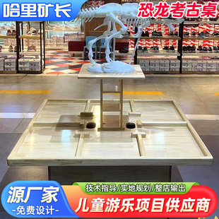 Dinosaur Archaeology Dig Table - Harry Fun House Model 004