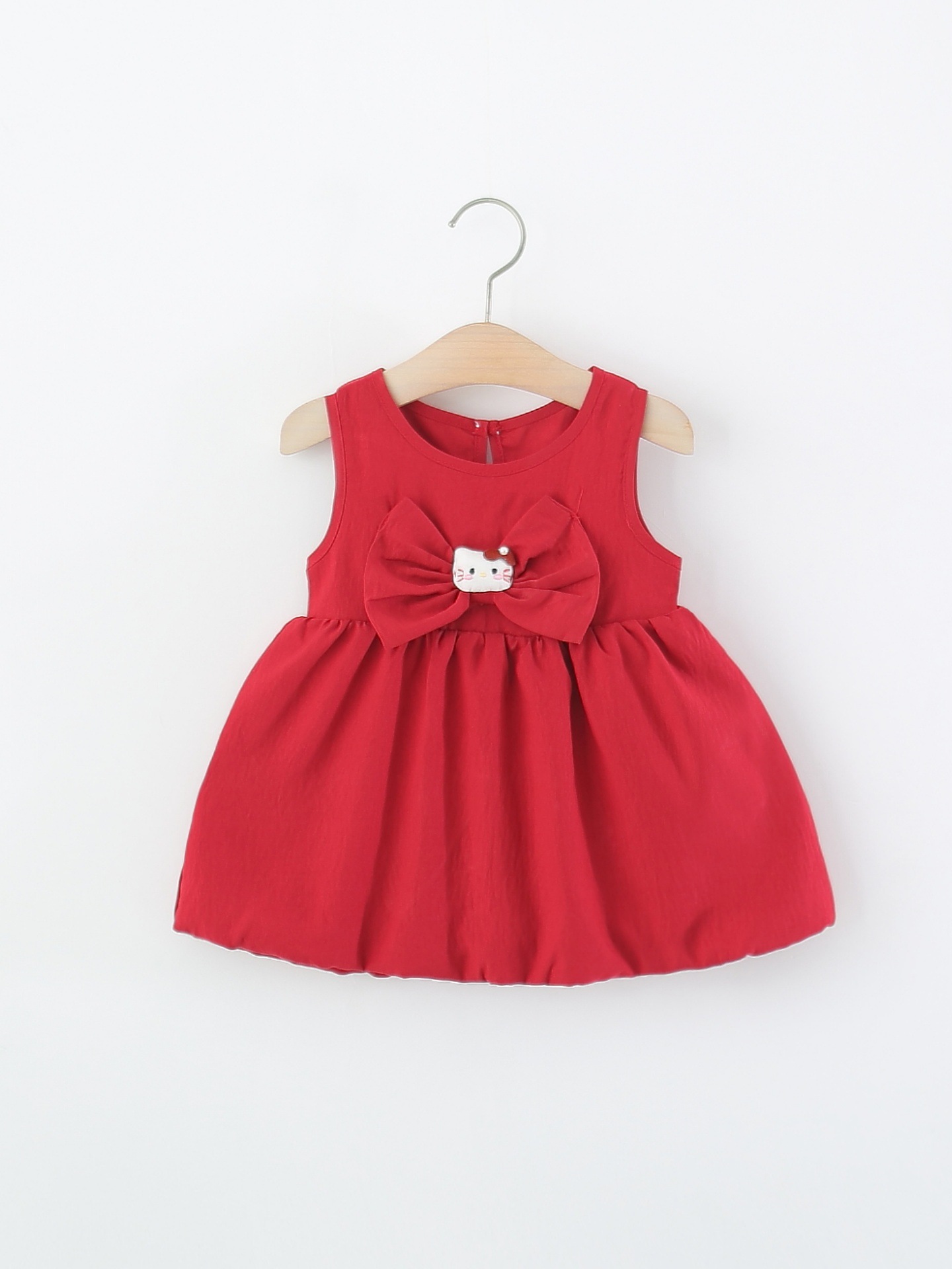 Summer dress with sleeves sleevless