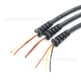 厂家定做OPEN对OPEN电源线 双线卡OPEN线 去皮镀锡延长线 开口线