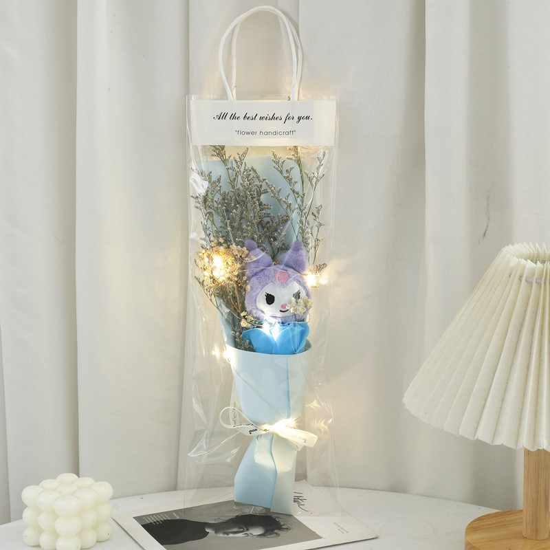 520 Día de San Valentín Nueva muñeca de bolsa Coulomi Ramo de jabón de rosa Regalo para novia masculina y esposa