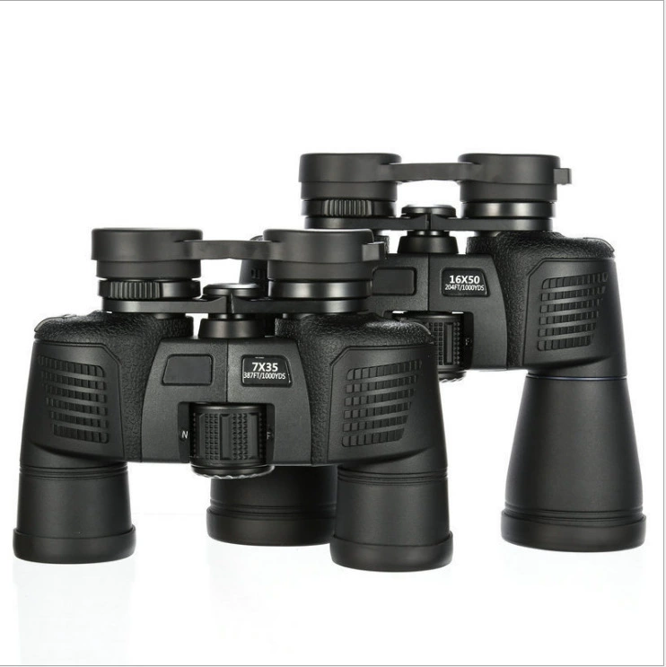 Бинокль 16x50 7x35, мощный, высокой четкости, неинфракрасный, при слабом освещении, ночное видение, уличный бинокль для взрослых