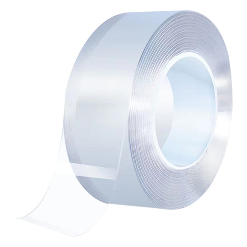 Alta-adhesivo de acrílico sin costura nano adhesivo de doble cara lavable de dos lados cinta mágica transparente resistente a la temperatura nano cinta