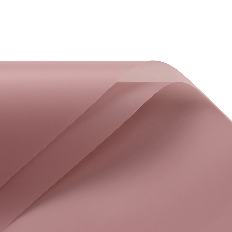 Embalaje de flores Papel de haz coreano Florería Ramo Material de embalaje Papel mate translúcido Papel liso coreano Papel de flores