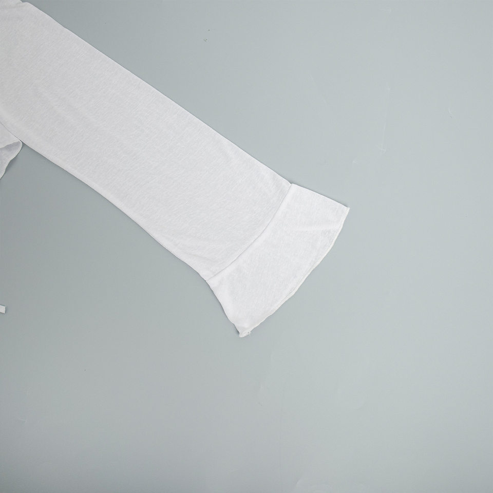 Bộ đồ ngủ nữ áo cardigan thắt dây kèm quần short dệt kim mặc nhà thoải mái — Màu trắng, Màu đen chi tiết 15