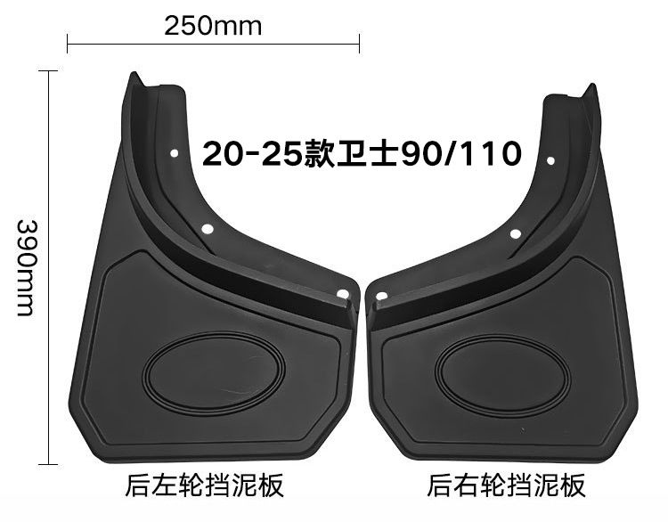 Suitable for Land Rover Defender Defender 90/110 2020-2025 foreign trade cross-border car fender leather