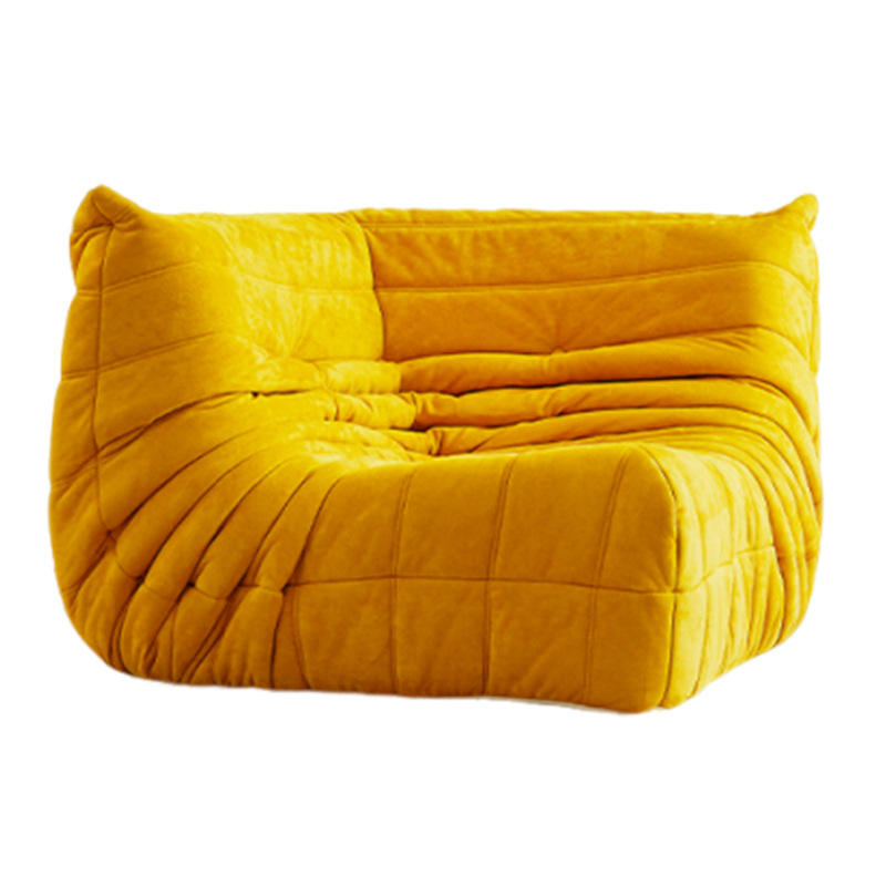 Exportación de comercio exterior compresión oruga perezosa esquina compresión de vacío sin marco silla de ocio de esponja de una pieza