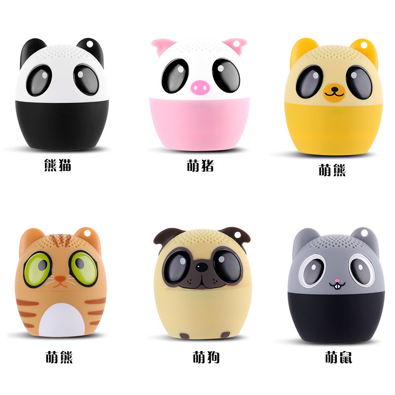 2024 American Game Monster Cute Cartoon Bluetooth Speaker Wireless Portable Outdoor Small Speaker Creative Speaker