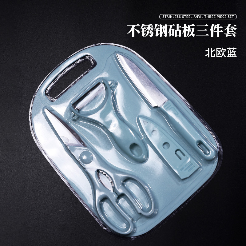 Cuchillo de cocina doméstico de acero inoxidable cuchillo de cocina cuchillo de cocina cuchillo de frutas cuchillo de huesos seis piezas