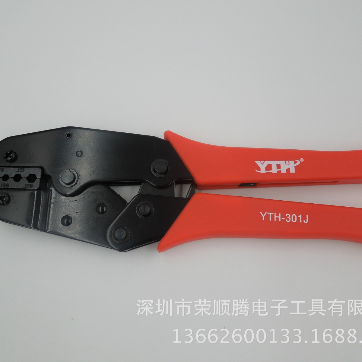 同轴电缆RG316,RG174压线钳 301J六角冷压钳SMA/BNC接头端子压接