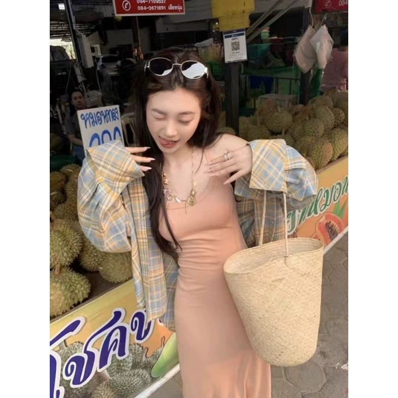 Допамин легкая экстравагантная клетчатая рубашка высокого класса