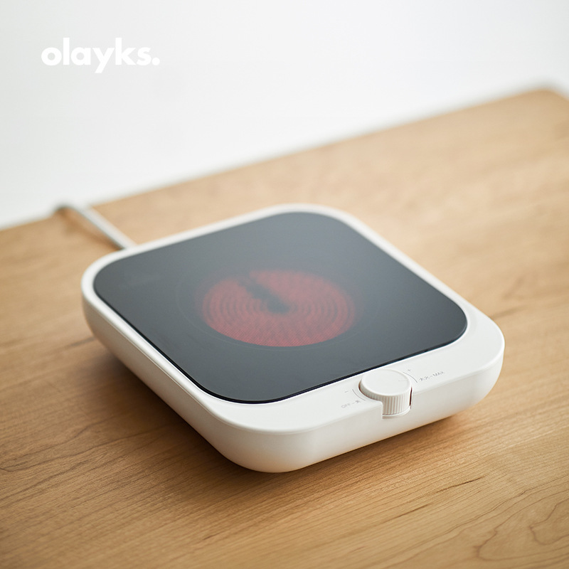 olayks electric pottery stove household mini induction cooker cooking, steaming, frying, frying and stewing multi-functional integrated stove