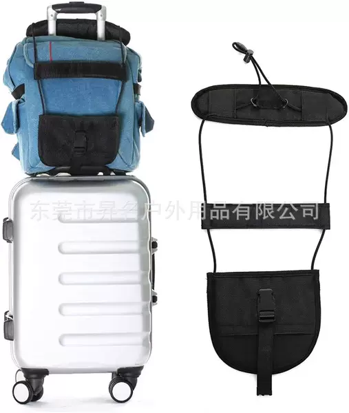Luggage Straps, Travel Trolley Case Backpack Reinforced Elastic Rope Straps, Cross Safety Fixed Straps