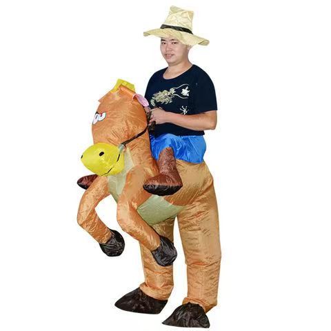 Caballos inflables para adultos