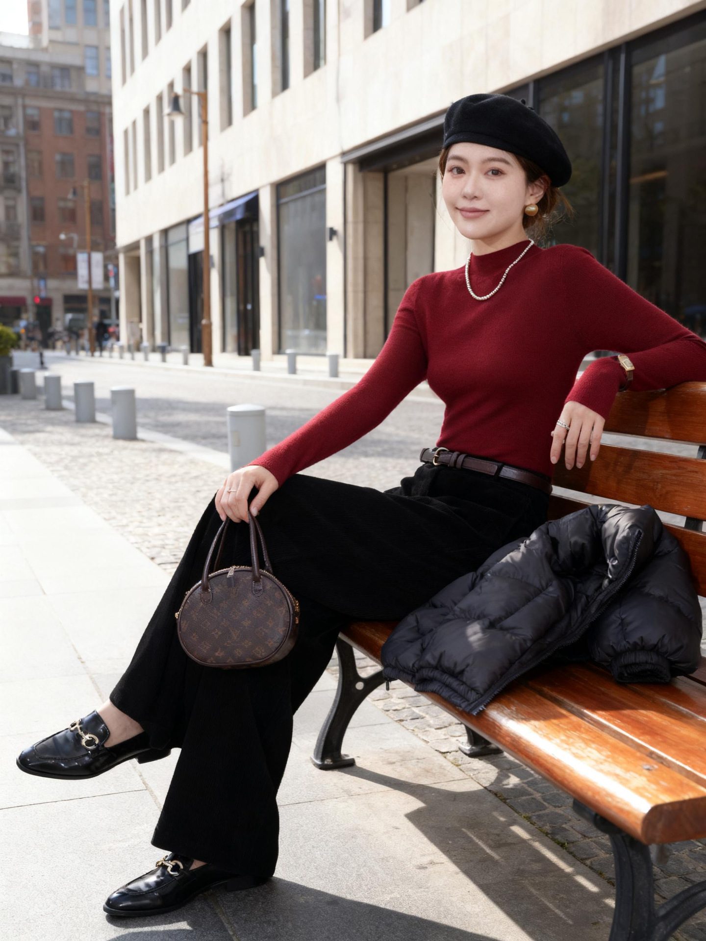 新枣红（半高领）