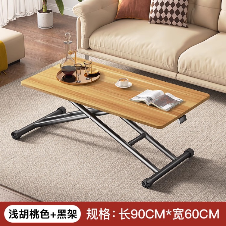 Mesa elevadora, mesa de centro, mesa elevadora simple plegable, mesa de comedor, mesa pequeña retráctil, mesa de comedor para el hogar, nueva mesa plegable