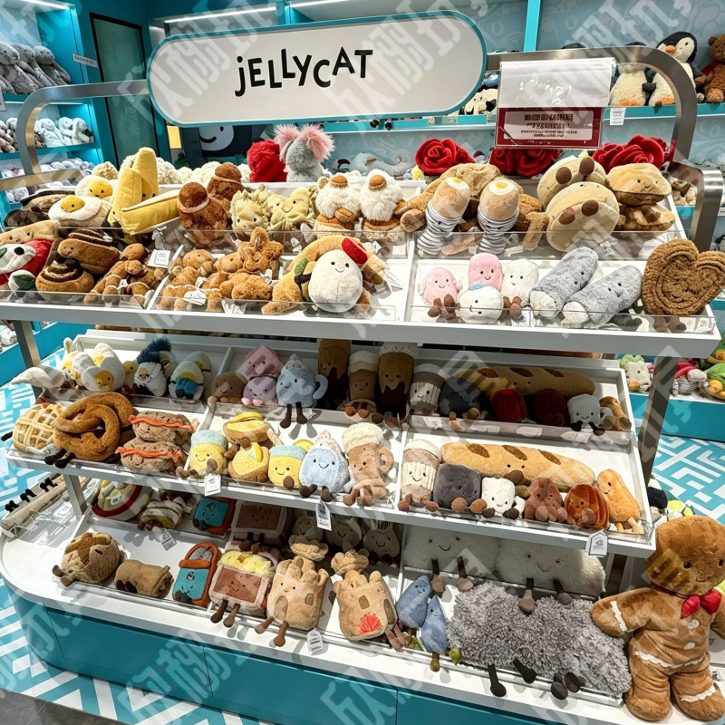 Cake Doll Jellycat Dessert Plush Toy Animal and Plant Koi Goldfish Doll Boiled Egg Doll Lucky Cat