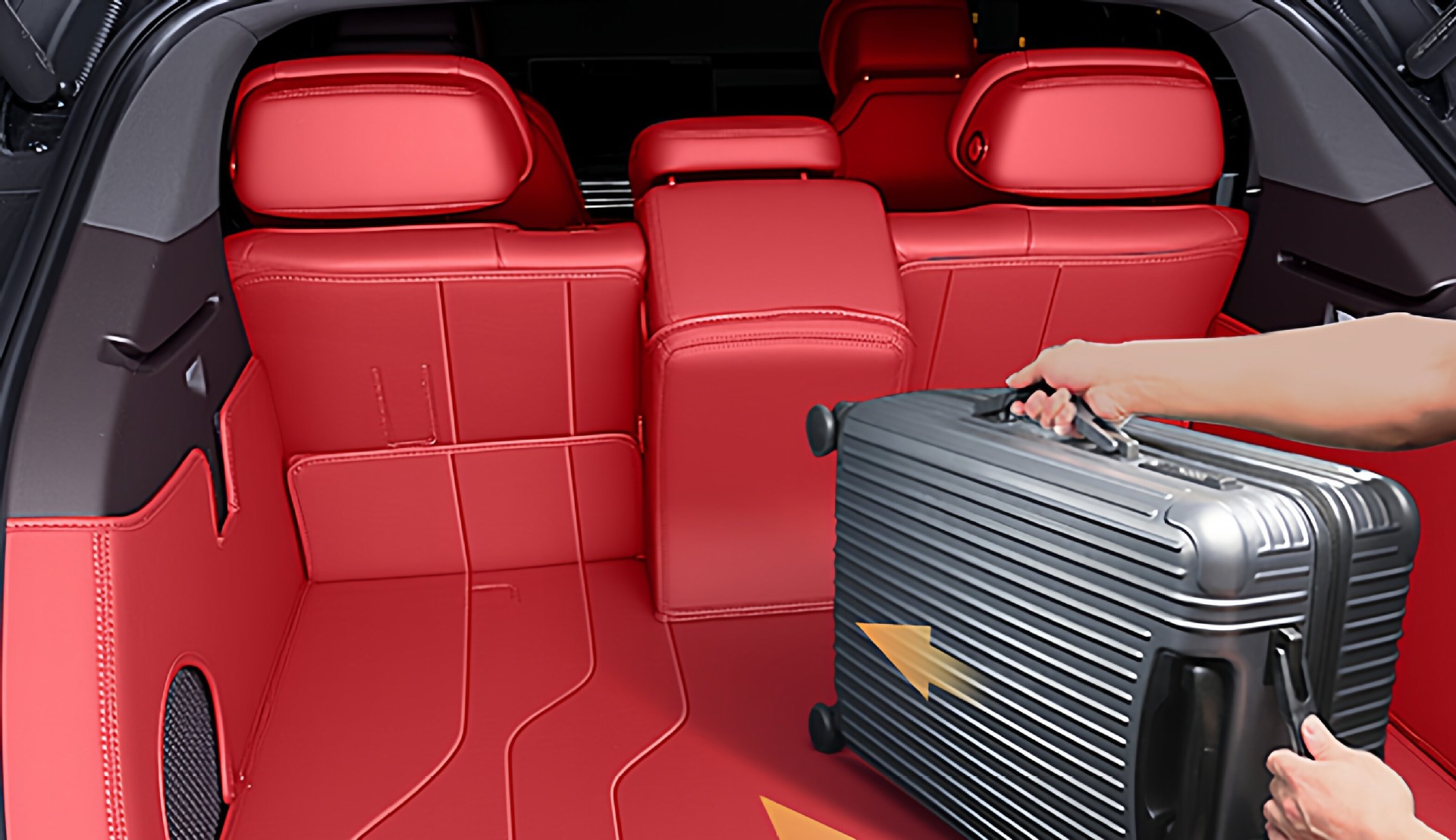 Suitable for Denza Z9Gt Trunk Mat, Full Surround 26-Model Car Trunk Mat Modification Decorative Accessories 24 Models
