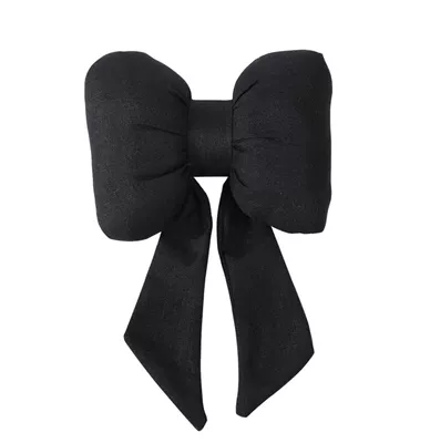 Internet Popular Ribbon Cotton and Linen Other Automotive Interior Supplies - ribbon-bow-waist-black