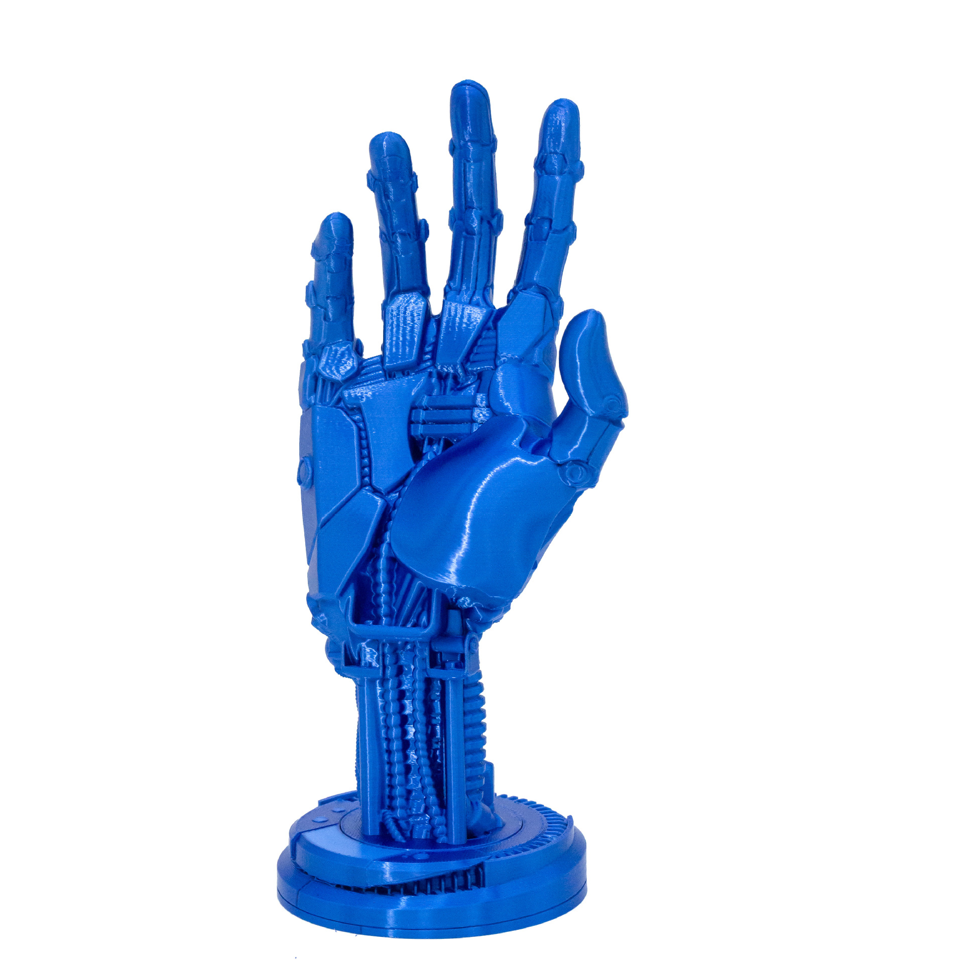 拓森3D打印耗材PLA丝绸蓝色 3D打印耗材1KG丝绸 PLA耗材拓竹兼容