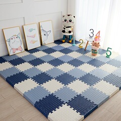 2F單片加厚臥室拼圖拼接泡沫地墊幼兒園鋪地板墊小孩寶寶墊子爬爬