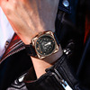 Quartz waterproof trend square fashionable mechanical men's watch