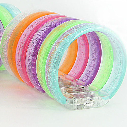 Concert luminous bracelet, LED flash bracelet, support fluorescent bracelet, event cheering gift, customized LOGO