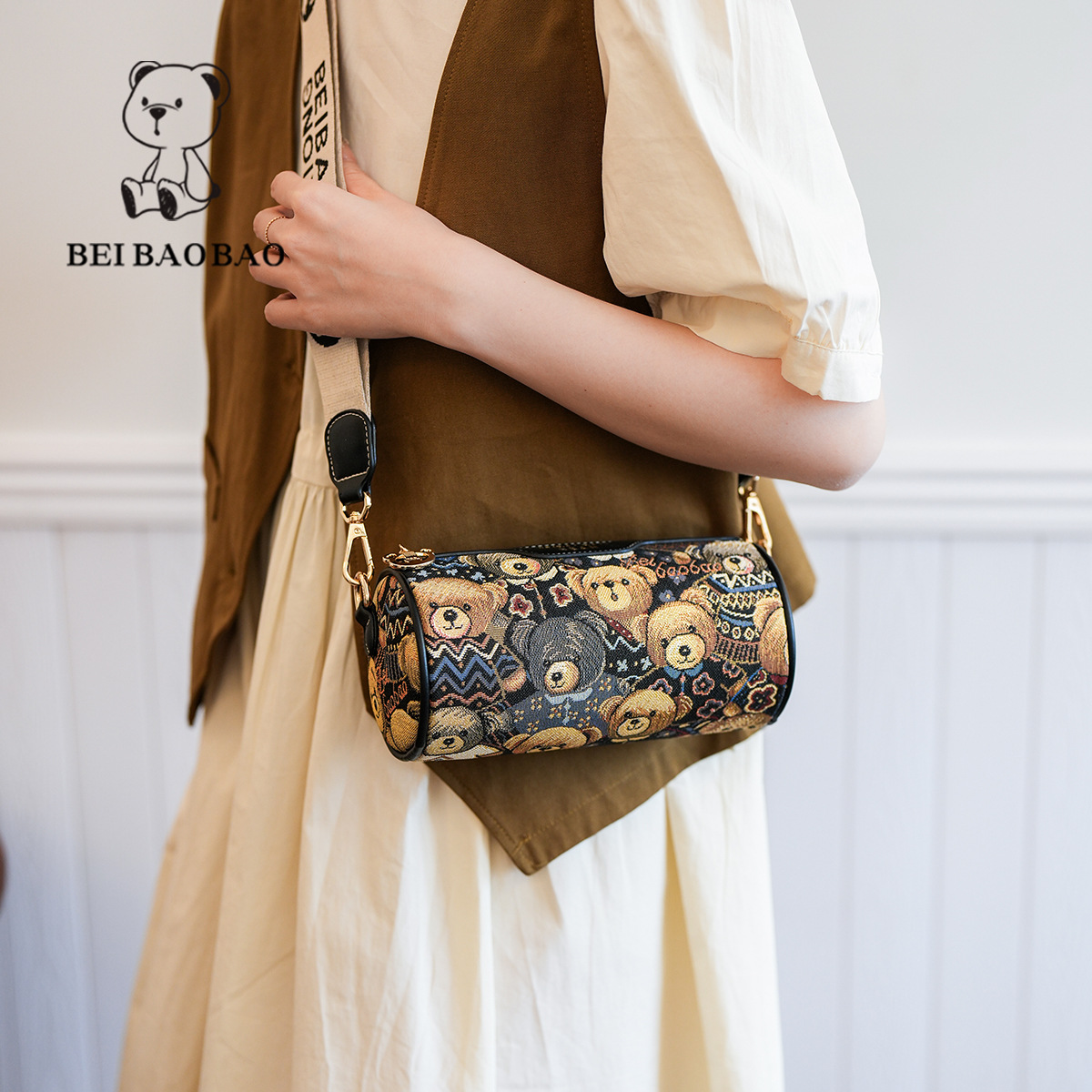 autumn new small bag women's fashionable all match small round bag trendy fashion shoulder messenger bag_voghion.com