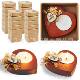 Cross Border New Wedding Wooden Heart Shaped Candle Holder Candle Gift suit Desktop Party Holiday Atmosphere Decorative Candlestick