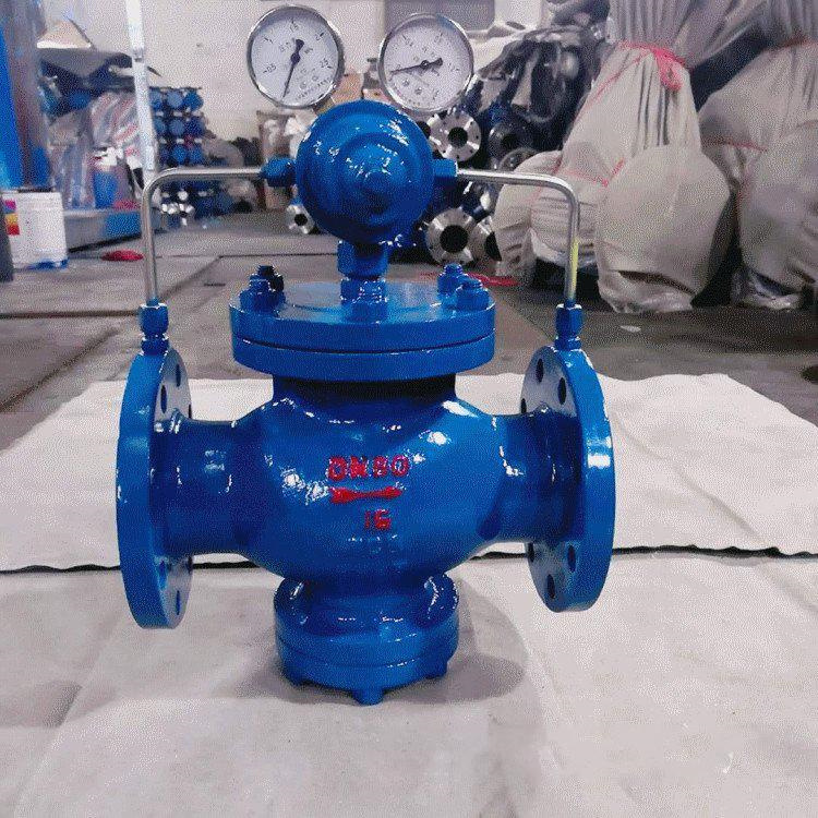 YK43F-16C 铸钢先导活塞式气体减压阀 空气稳压减压阀 气体减压阀