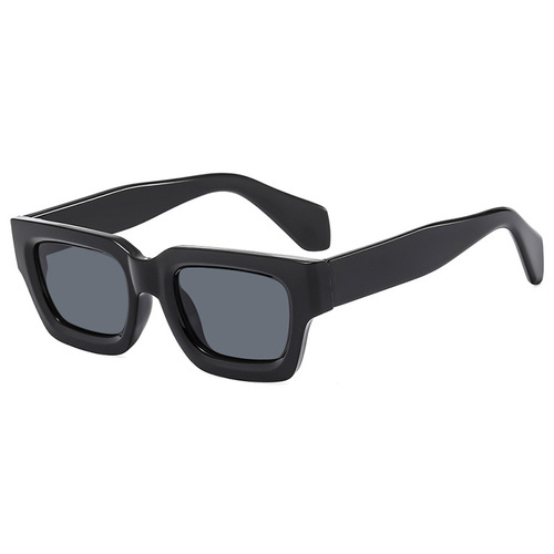 Square small frame sunglasses, fashionable sunglasses, Western and Eastern personality, thick frame, INSPopular sunglasses