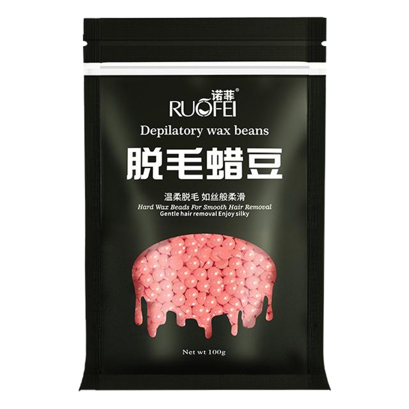 Hard Wax Beans Forhairremoval Beeswax Beans 100g Beeswax Beans Paper-Free Hair Removal Wax