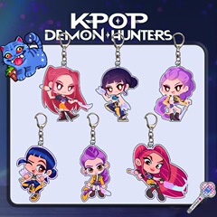 HUNTRIX猎魔女团亚克力钥匙扣可爱动漫包包挂件KPOP周边