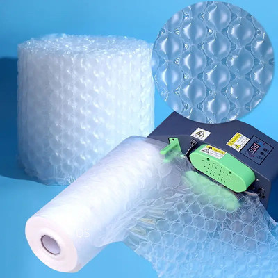 加厚气葫芦膜大泡缓冲现货奶粉包装充气泡膜红酒易碎品打包气垫膜