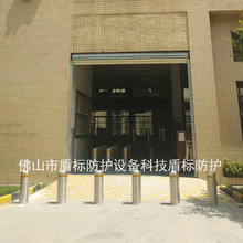 全自动升降式道路防冲撞防暴阻挡立柱预埋伸缩固定半自动成品车挡