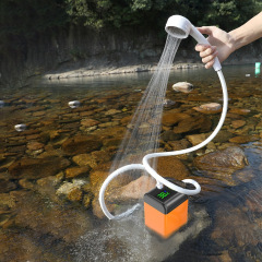 寮屋外入浴神器入浴電動自吸水ポンプ簡易移動携帯式寮シャワー器