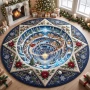 亲肤圣诞热销老人地垫